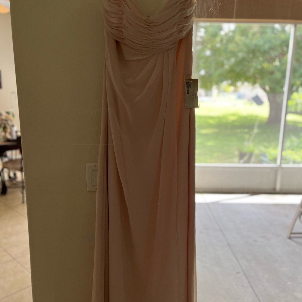 Elegant Pink Evening Gown